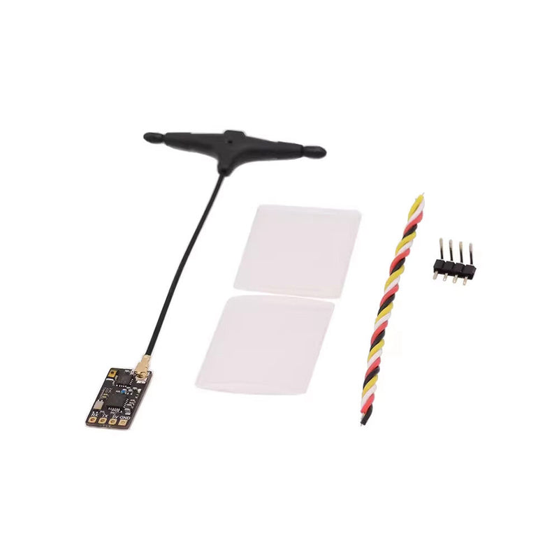 HAKRC ELRS 2.4GHz/915MHz RX Long Range RC Receiver with T-Type Antenna for FPV RC Racer Drone