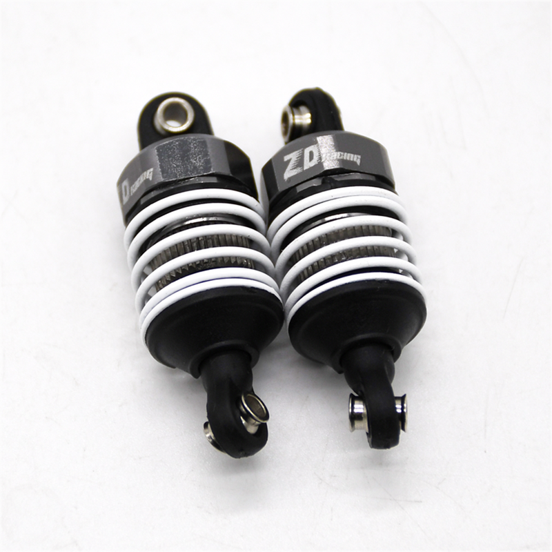 2PCS ZD Racing EX16 S16 1/16 RC Car Spare Oil Filled Shocks Absorber Damper 6626 Vehicles Models Parts Accessories