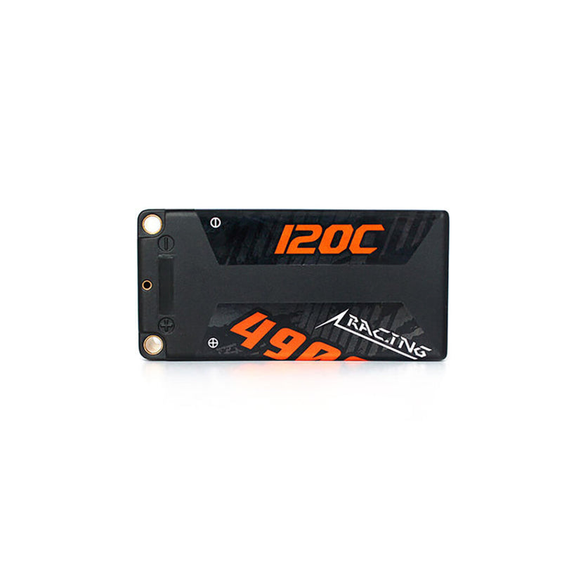 CNHL Racing Series 7.4V 4900mAh 120C 2S Hard Case LiPo Battery T Dean Plug for Wltoys 144001 RC Car