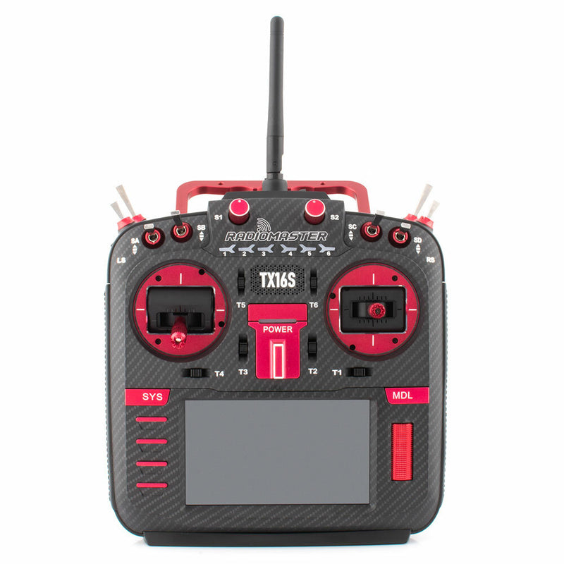 RadioMaster TX16S Mark II MAX V4.0 Hall Gimbal 4-IN-1 ELRS Multi-protocol Radio Controller Support EdgeTX/OpenTX Built-in Dual Speakers Mode2 Radio Transmitter for RC Drone