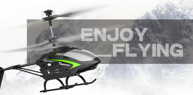 SYMA S5H 2.4Ghz 3CH Hovering One Key Take Off/Landing Alloy RC Helicopter RTF With Gyro