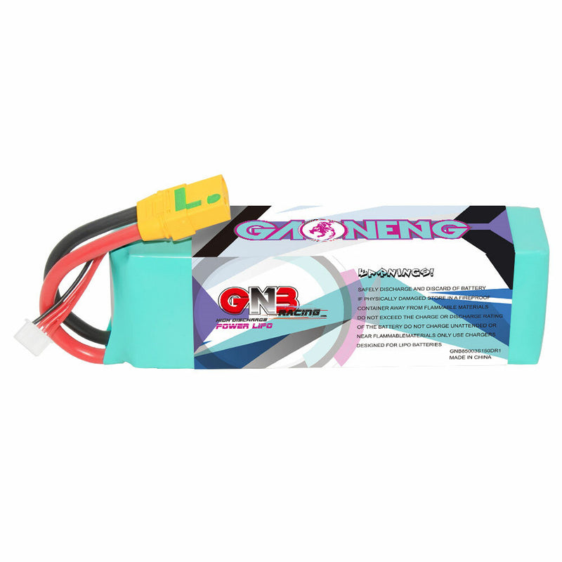 Gaoneng 11.1V 8500mAh 150C 3S LiPo Battery XT90-S / T Plug for 1/8 RC Cars