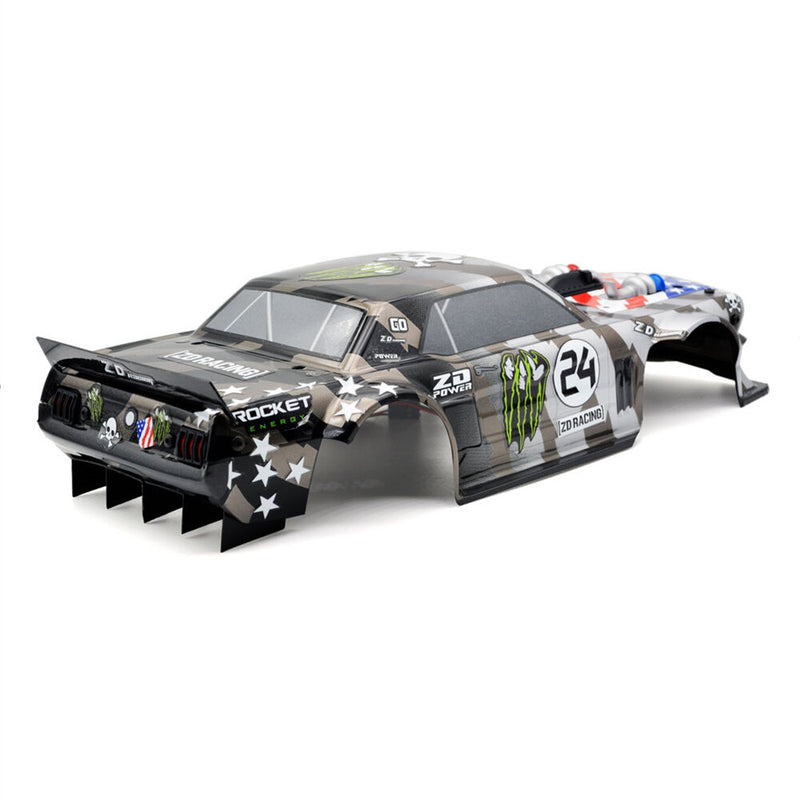 ZD Racing EX16 S16 1/16 RC Car Spare Body Shell w/Sticker Sheet Painted 6650 Vehicles Models Parts Accessories