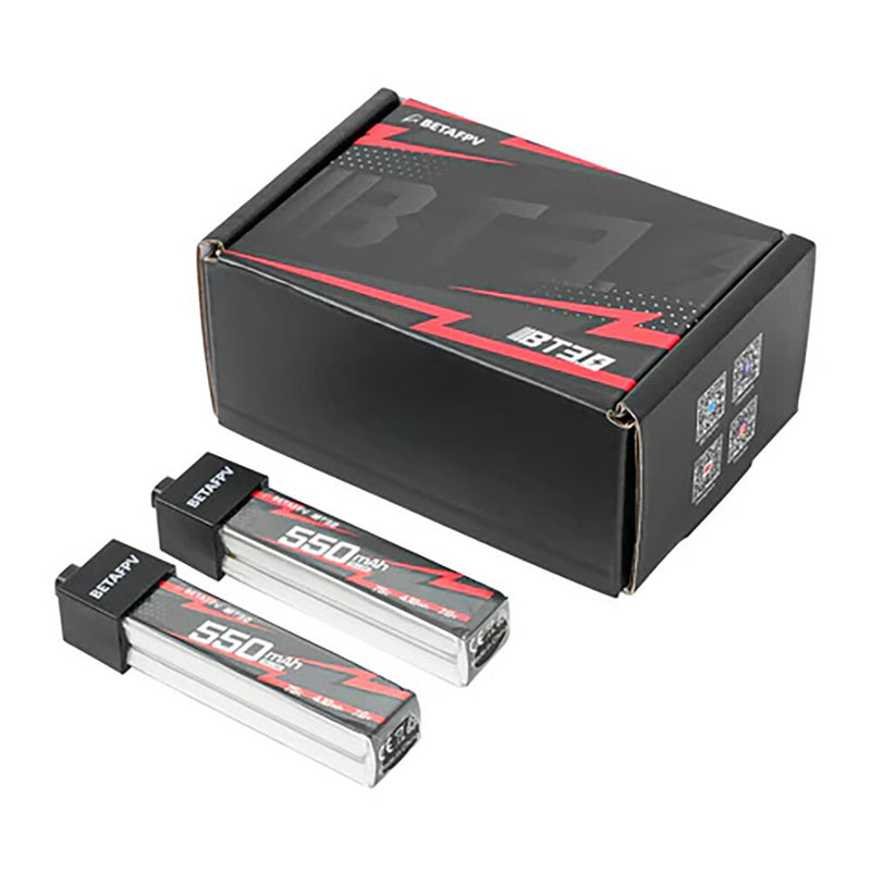 BETAFPV BT3.0 550mAh 75C 2S Battery for Pavo20 Pocket 2PCS