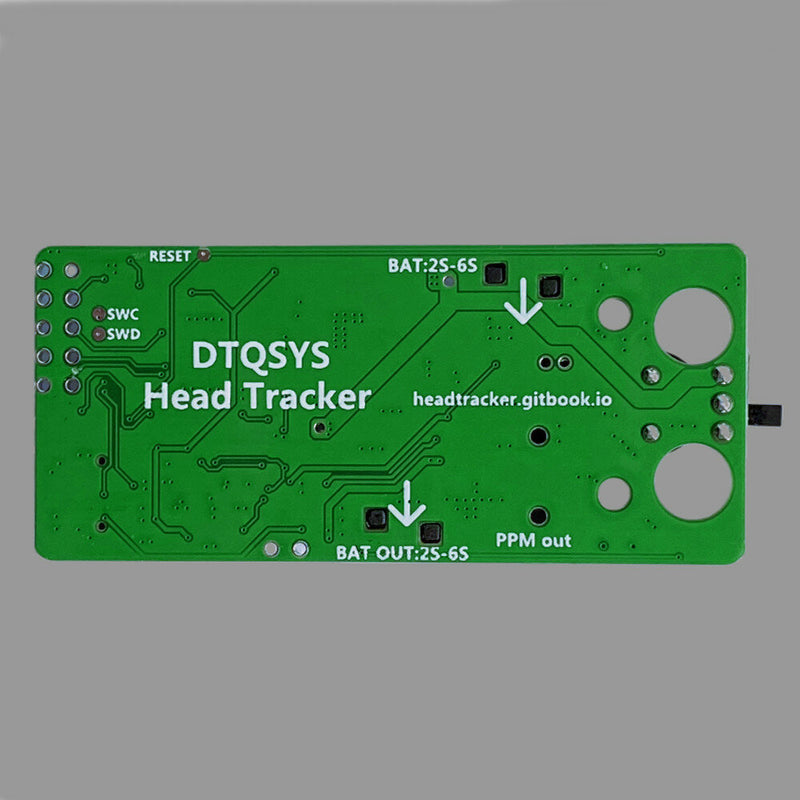 DTQSYS Head Tracker Supports 2S-6S Input For RC Drone FPV Goggles