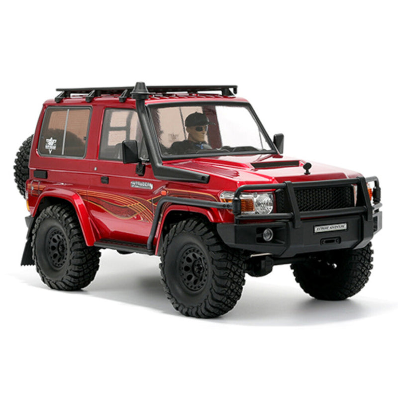 RGT EX86020 Intruder RTR 1/10 2.4G 4WD RC Car Rock Crawler for TOYOTA LC71 Off-Road Climbing Truck LED Lights Vehicles Models Electric Remote Control Toys