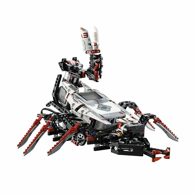601 Pieces LEGO MINDSTORMS EV3 31313 Robot Kit with Remote Control for Kids Educational STEM Toy for Programming and Learning How to Code