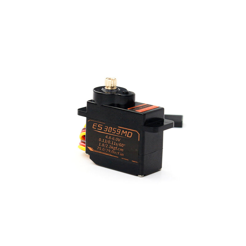 Emax ES3059MD 9g Metal Gear Mini Digital Servo for RC Robot Car Helicopter Airplane