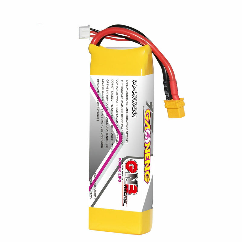 Gaoneng GNB 7.4V 5500mAh 60C 2S LiPo Battery T Plug / XT60 Plug for 1/10 and 1/8 scale RC Hobby Models RC Boat