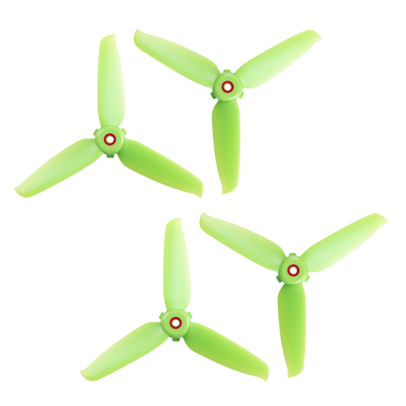 6 Pairs Dronetech 5328 5.3x2.8 5.3 Inch Tri-blade PC Quick-Release Propeller for DJI FPV Drone