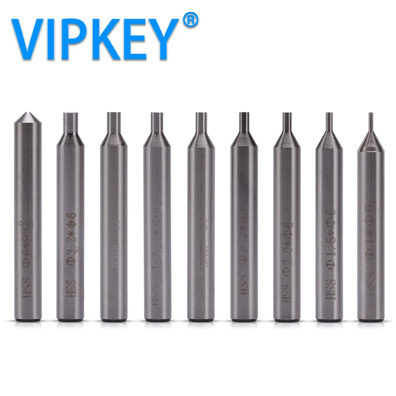 vertical key machine guide pins locksmith tool 1.0 1.5 2.0 2.2 2.5 2.7 3.0 3.2 4.0 5.0 80 90 100 drill bit for milling machine