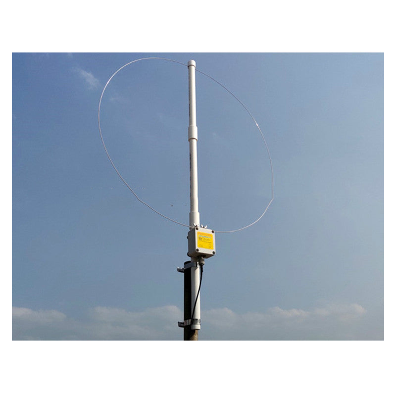0.1MHz-180MHz 20dB K-180WLA Active Loop Broadband Receiving Antenna Small Loop Short Wave SDR Radio Antenna H3-008