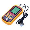 GM100 Digital LCD Display Ultrasonic Thickness Gauge Metal Testering Measuring Instruments 1.2 To 200MM Sound Velocity Meter