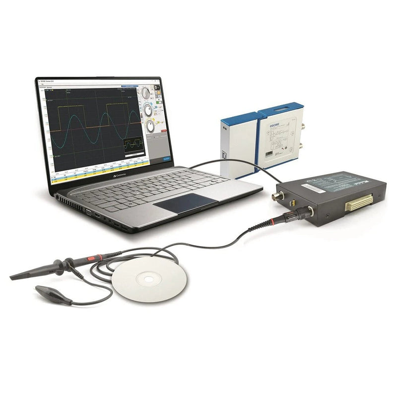 LOTO OSCH02H 2 Channel USB PC Virtual Digital Oscilloscope 100MHz Bandwidth 1GSa/s Sampling Rate Logic Analyzer