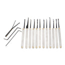 Transparent Practice Padlock Unlocking Lock Picks Set Key Extractor Tools 31 Pcs - LOCKPICKWEB