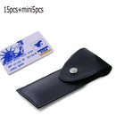 Lock Pick Practice Set Transparent Lock for Training 15pcs Lock Tool and 5 In 1 Mini Pick Tool