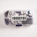 Remote Key Pins Screws Springs Stocks for Car Flip Auto Remote Keys Key Remover Locksmith Tools Parts
