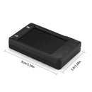 100kHz-350MHz 2.8 Inch Handheld Two Inputs Tiny Spectrum Analyzer Touch Screen Spectrum Analyzer 100 KHz-350MHz Input Frequency