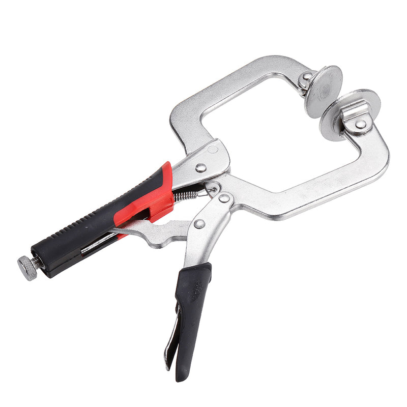 3 Inch Multi-function Steel C-clamp Face Clamp With Larger Flat Swivel Pads For Woodworking Vises Grip Locking Plier