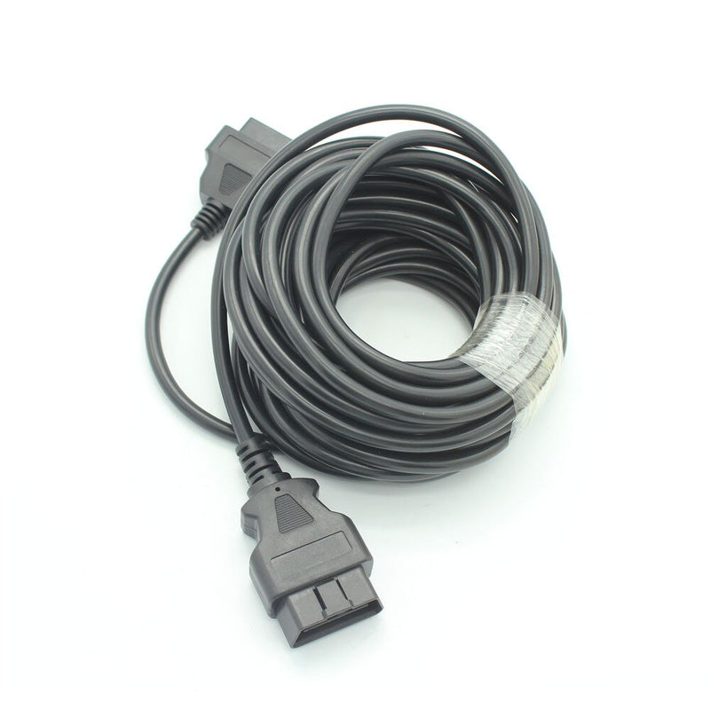 10 Meter OBD2 16PIN Male to Female Extension Connector Cable