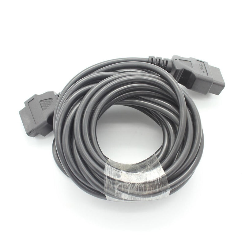 10 Meter OBD2 16PIN Male to Female Extension Connector Cable