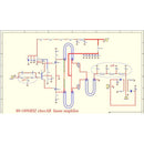 100W FM VHF 80Mhz-170Mhz RF Power Amplifier Board AMP DIY KITS for Ham Radio C4-001