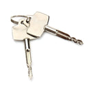 3Pcs 6/6.5/7mm Cross Lock with CrosS-shaped Transparent Practice Padlock Lock Pick Tools - LOCKPICKWEB