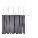 LOCKMALL Stainless Steel Unlocking 9-LOCK Pick + 2-TOOL Set - LOCKPICKWEB
