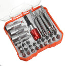 Hi-Spec 34Pcs 6.35mm Shank Multi-function Combination Chromium Vanadium Screwdriver Sleeve Set