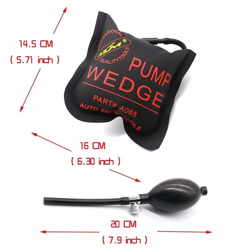 Pump Wedge Locksmith Tools Medium Size Auto Air Wedge Airbag Lock Pick Set Car Door Lock 16x14CM Hardware - LOCKPICKWEB