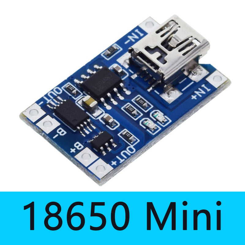 1PCS 5V 1A Micro USB 18650 Type-c Lithium Battery Charging Board Charger Module+Protection Dual Functions TP4056 18650