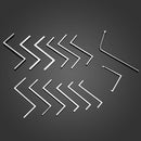 14pcs Tension Wrench Push Rod Rotating Rod Tools Lock Pick Tools Set - LOCKPICKWEB