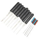12Pcs Lock Broken Key Extractor Remove Removal Hooks Needle Lock Picks Locksmith Tools Set - LOCKPICKWEB