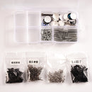 Remote Key Pins Screws Springs Stocks for Car Flip Auto Remote Keys Key Remover Locksmith Tools Parts