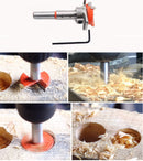 35mm Hinge Opening Positioner Door Panel Hinges Positioning Template with Adjustable Hole Saw