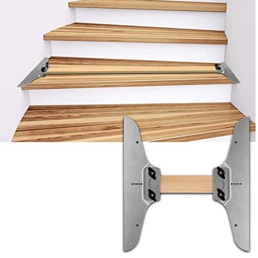 Metal Stair Tread Gauge Stair Tread Template Tool Measuring Tool Home Hardware Supplies Steel Stair Measuring Ruler