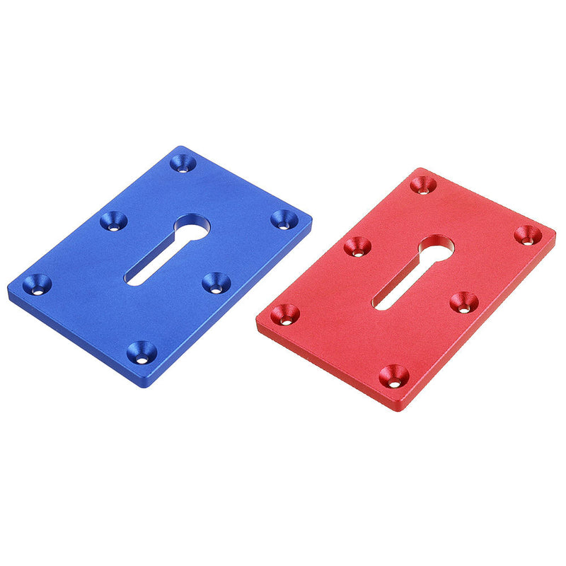 Aluminum Alloy Bench Clamp Plate Clamping Accessories Insert Plate for Kreg Bench Clamp Woodworking Tool
