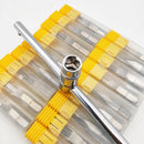 20-Head Set Soft and Hard Open Wrench Locksmith Tool Lockset Repair Tool Hex Wrench Lock Picking Set Lock Pick Lock Picking