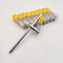 20-Head Set Soft and Hard Open Wrench Locksmith Tool Lockset Repair Tool Hex Wrench Lock Picking Set Lock Pick Lock Picking