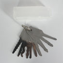 10pcs Jiggler Keys Lock Pick Auto Locksmith Tools - LOCKPICKWEB
