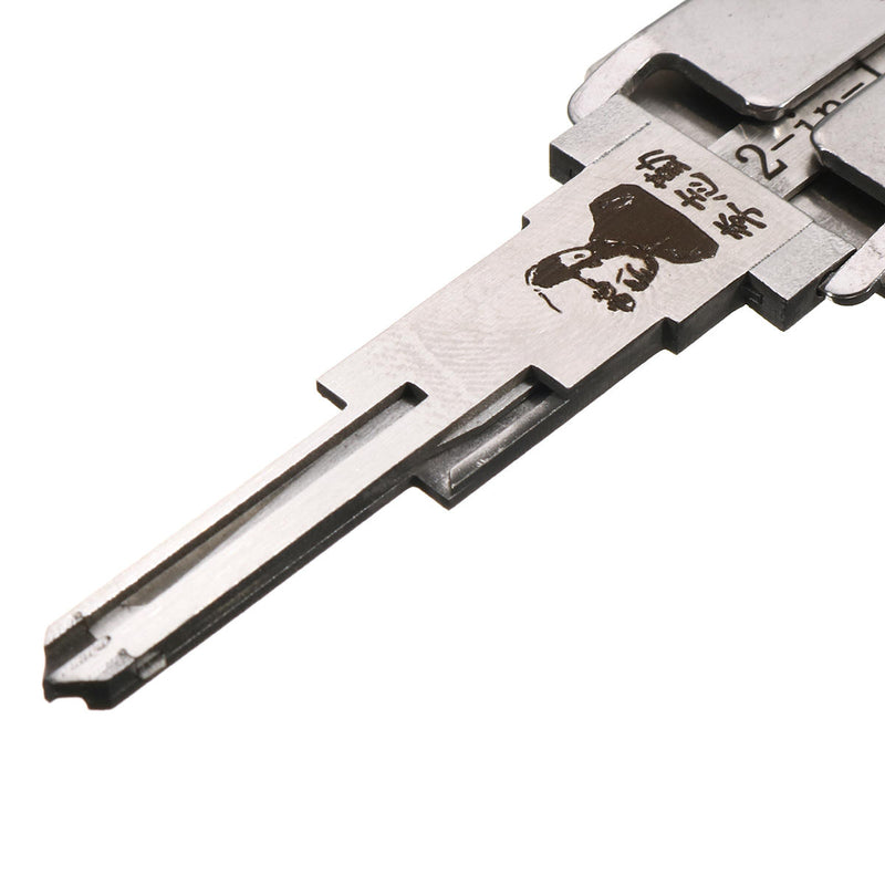 NSN14 Dr/Bt 2 in 1 Car Door Lock Picks Decoder Unlock Tool Locksmith Tools - LOCKPICKWEB