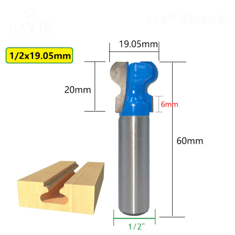 1/2 Inch Shank Double Finger Router Bits For Wood Trimming Engraving Machine Woodworking Tools