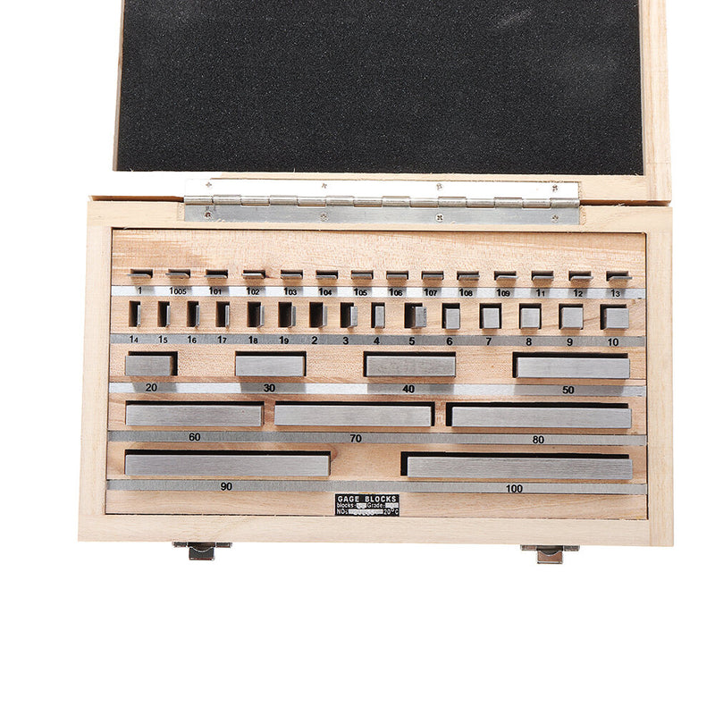 Woodworking 32/38/47/83Pcs Router Table Set Up Bar with Case Metric Gage Block Set Measuring Block Gauge