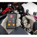 12V Car Fuel Injector Tester 4 Pulse Modes Handheld Vehicle Fuel Pressure System Diagnostic Flush Cleaner Adapter