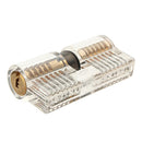 8Pcs Handle Kaba Lockout Kit Lock Pick Tools with Transparent Practice Padlock - LOCKPICKWEB