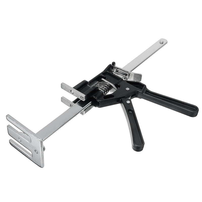 Stainless Steel Handheld Lifting Tool Pro Height Regulator Labor-Saving Cabinet Jack Arm Handheld Clamp Tool for For Door Use Board Lifter Cabinet Plaster Sheet Repair