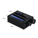 New 50KHz-200MHz Malahit SDR Receiver Malachite DSP Software Defined Radio 3.5" Display Battery Inside Nice Sound