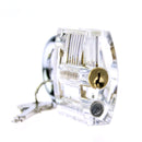 Lock Pick Practice Set Transparent Lock for Training 15pcs Lock Tool and 5 In 1 Mini Pick Tool