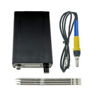 KSGER T12 STM32 V3.1S Welding Soldering Iron Station OLED DIY Plastic Handle Electric Tools Quick Heating T12 Iron Tips 8s Tins 907 9501 Handle with 3Pcs T12 Tips