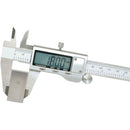 150mm 6 inch LCD Digital Stainless Caliper Guage Metric Conversion & Zero Buttons
